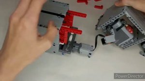 Ящик с мотором из Лего Техник Самоделка 16 /А box with a motor from Lego Technician