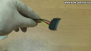 Переходник с Serial ATA SATA на  IDE Molex разъем.