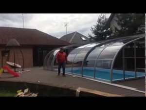 ALUTEN Elite A-05: Пристенный павильон для бассейна