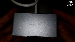 Переходник Mini DisplayPort (Thunderbolt) - VGA DVI HDMI. Ugreen. Посылка АлиЭкспресс (26)