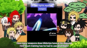 Class 1A react to Deku as Shirou Emiya BNHA/MHA GCRV |I No Ships ||