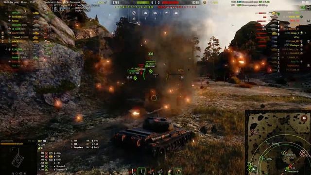Т-54 обр.1/Взвод/ "Без Б" (18+) World of Tanks