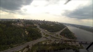 Над Киевом на вертолете ч2