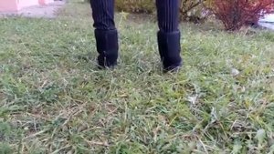 Угги женские зимние из овечьей шерсти