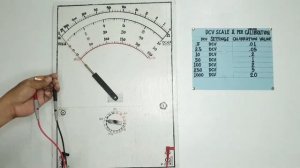 HOW TO USE AN ANALOG MULTI METER /TESTER USING DCV UNIT