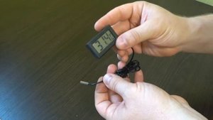 Цифровой термометр. Как проверить холодит ли кондиционер.