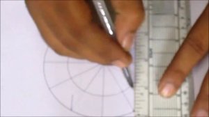 draw ellipse by concentric circle method just in 4 minutes. as fast as u can.