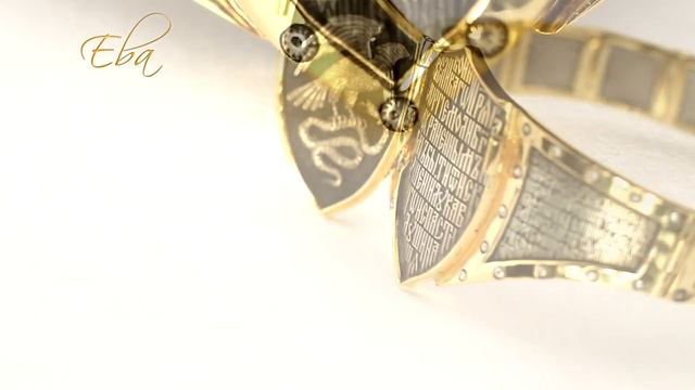 Браслет Святой Георгий Победоносец. Серебро в позолоте. смотреть онлайн