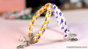 Анонс МК - Круглый Браслет Кумихимо на 8 нитей