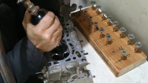 Ремонт ГБЦ двигателя GA16DE ,Часть 2