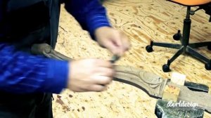 Wood carving Сhair Making ►► Резьба по дереву Резной стул Урок