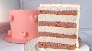 Торт  "Ягодный Пломбир" С Невероятно Нежным Сливочно - Ягодным Вкусом