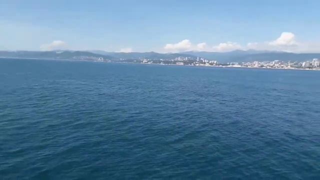 Отпуск парикмахера в Сочи, морская прогулка теплоход "дагомыс"