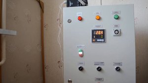 Щит управления для камеры покраски (полимеризации)