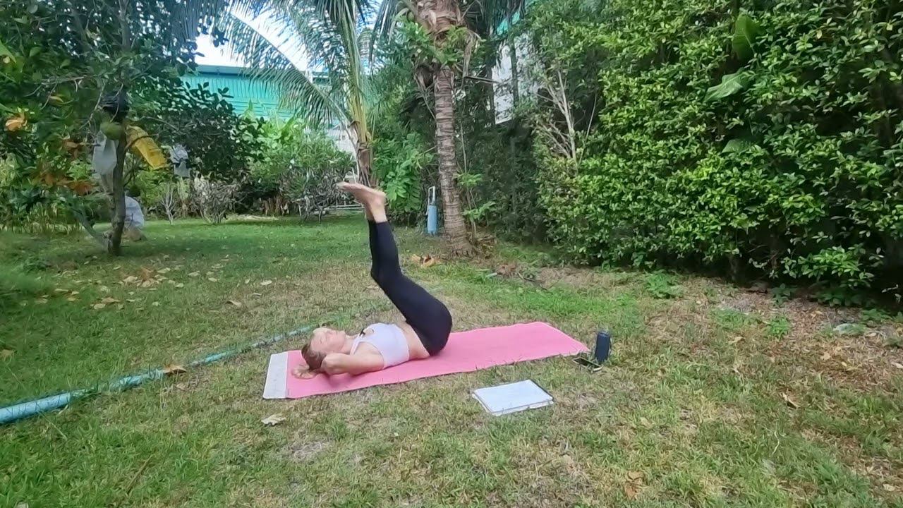 Йога для красивого живота смотреть онлайн