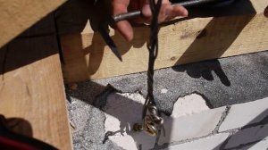 Устройство кровли. Часть 6. Стягивание скобами, вязальная проволока, ветровые.