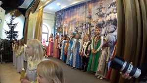 Детский утренник в Воскресной школе на Рождество