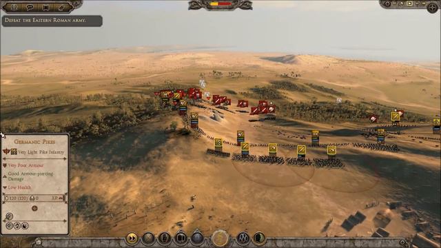 Battle of Adrianople - Total War: Attila [Blood and Burning DLC] смотреть онлайн