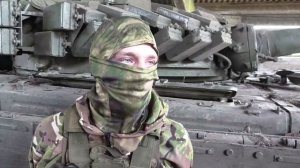 Интервью командира танка с позывным «Чапай»