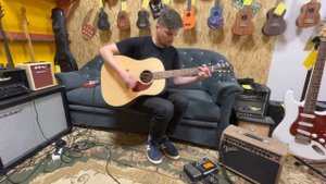 Обзор электроакустической гитары Gibson Standard J-15 Walnut Antique Natural