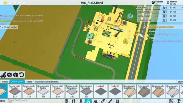 строим свой парк в Roblox смотреть онлайн