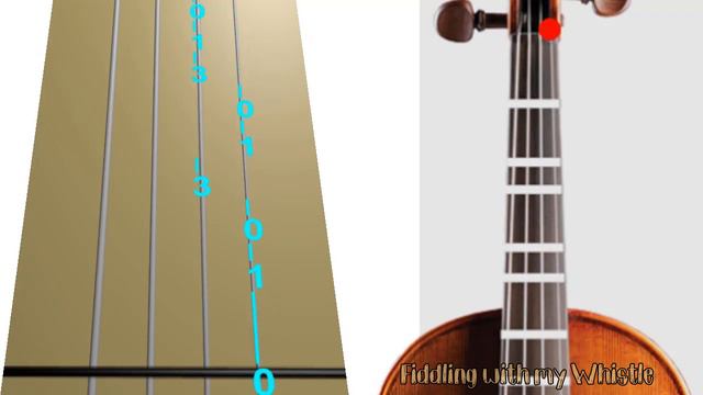 Stoney Point - Old Time American - Violin - Play Along Tab Tutorial
