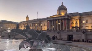 Battle Of Trafalgar| Trafalgar Square big tourists attraction in London, 4K 2021