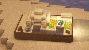 Как Построить МИНИ БИОМ Пустыня в Майнкрафт | MINI BIOME Desert in Minecraft #mine #craftorial