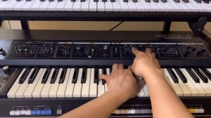 Roland Jupiter 4 Bass and Arpeggiator