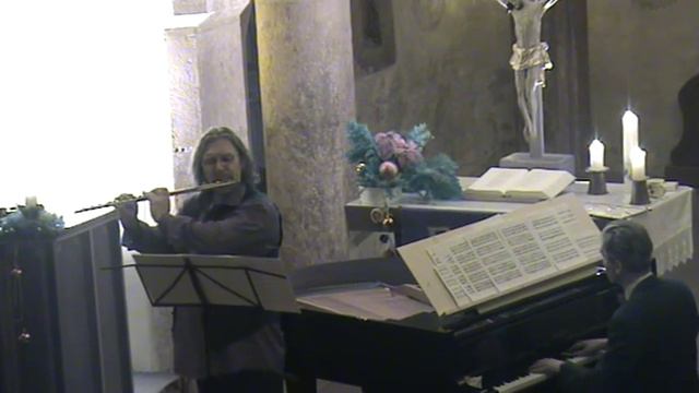 I.S.Bach Sonata E dur for flute & klavir (BWV 1035) Suntsov Igor-flute смотреть онлайн