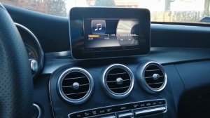 Mercedes W205 C200 4Matic Standard Audio system