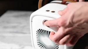 Компактный тепловентилятор Rombica myHome Vito. Сохранение качества воздуха и 3 скорости обдува.