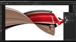 Pixel Stretch Effect in Photoshop | Dynamic & Blended | Graphic design