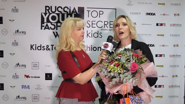 Интервью с Дарьей Совотеевой Черныш на неделе молодежной моды смотреть онлайн