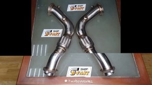 ДаунПайп BMW X6M X5M, 5, 6, 7 серии с двигателем N63B44 4.4 V8 biturbo 08 14