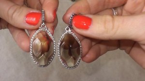 ГОРНЫЙ ХРУСТАЛЬ , РАУХТОПАЗ ( УКРАШЕНИЯ В СЕРЕБРЕ И НЕЙЗИЛЬБЕРЕ )