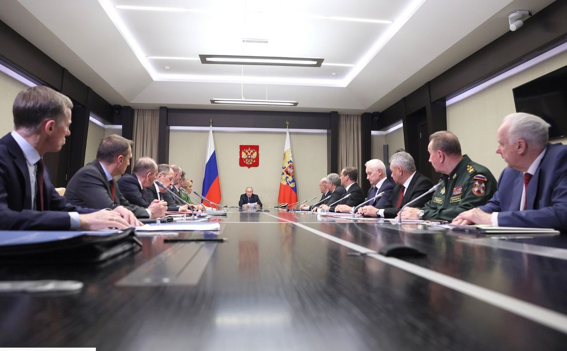 ? В.В.Путин. Совещание с членами Совета Безопасности и Правительства (30.10.2023)