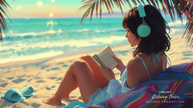 Lofi Beach Sunset Relaxing Beats for a Serene Evening смотреть онлайн