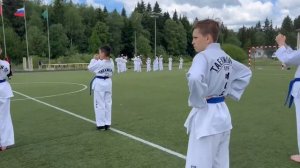 Тулевой день на сборах. Summer camp. Moscow Taekwon-Do School