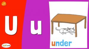 Letter U Practice - Phonics and Vocabulary - Think Read Write - Kids Learning
