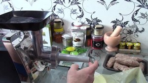 Домашняя чесночная колбаса