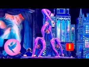 Народный цирк "Аншлаг", групповой эквилибр, "Dido's Lament", Артем Шило. Синяя птица 5 сезон (2018)