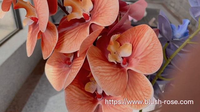 3D printing artificial phalaenopsis orchids single stems BR 0007 смотреть онлайн