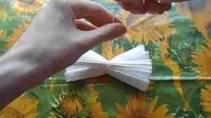 ?Цветы из салфеток своими руками