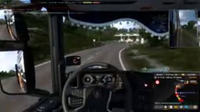 Euro Truck Simulator 2 покатушки