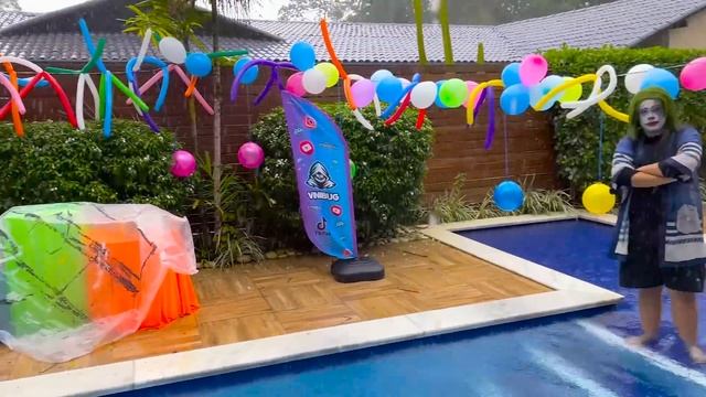 FIZEMOS UMA FESTA NA PISCINA DA NOVA MANSÃO!! A MELHOR FESTA DE TODAS!! смотреть онлайн