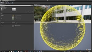 Материал на основе ноды Fresnel.