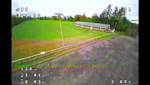 Practising Acro flying in an empty carpark - FPV (Testing EV800D battery mod) Mobula 7 v2