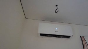 Монтаж кондиционера сплит системы Hisense Smart DC на трассу, заложенную ранее, всё своими руками