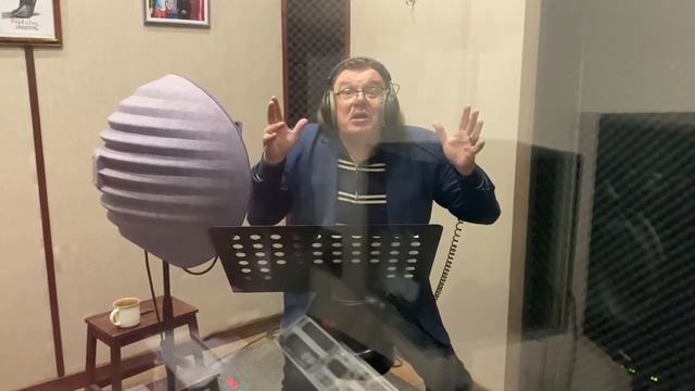 Запись радиоспектакля "Папина сказка". Кот - Юрий Васильев